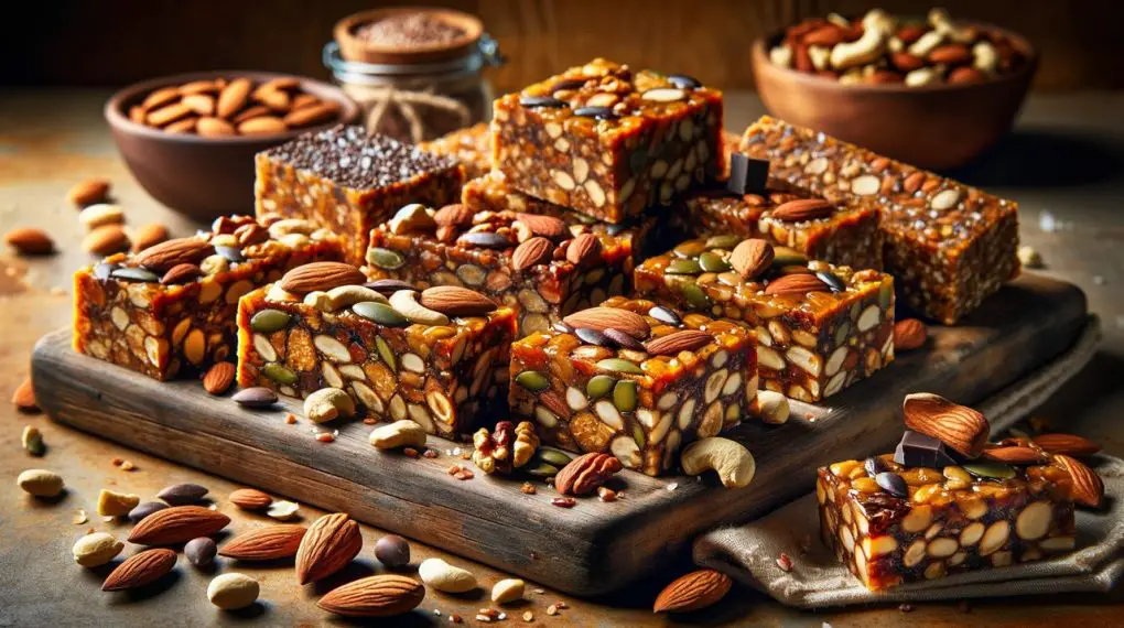 Mixed nut and seed bars